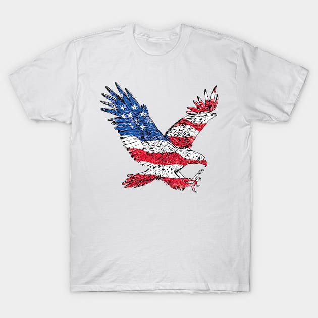 Flag T-Shirt by SamJonesIllustration